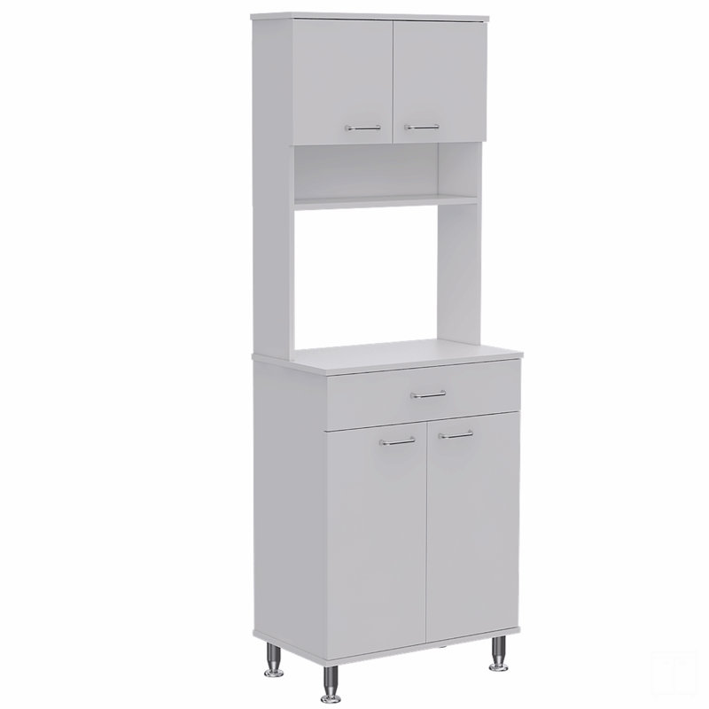Armoire garde-manger à deux portes Pantac, Blanc