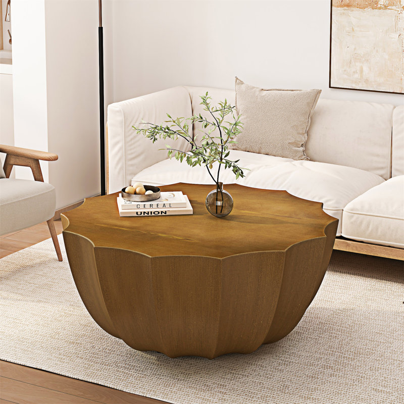 Outdoor Waterproof Outdoor Coffee Table, Wood