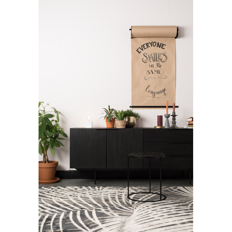 71'' W Credenza, Black