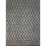 Hand Knotted Area Rug in Grey And Cream