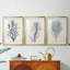 Indigo Coral IV - reproduction encadrée sur mesure de qualité supérieure mate - 3 pièces-1145162327-1145162328