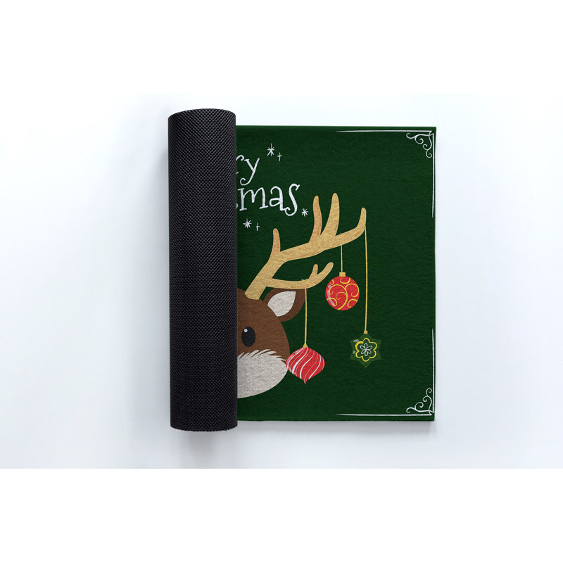 Non-Slip Christmas Outdoor Doormat