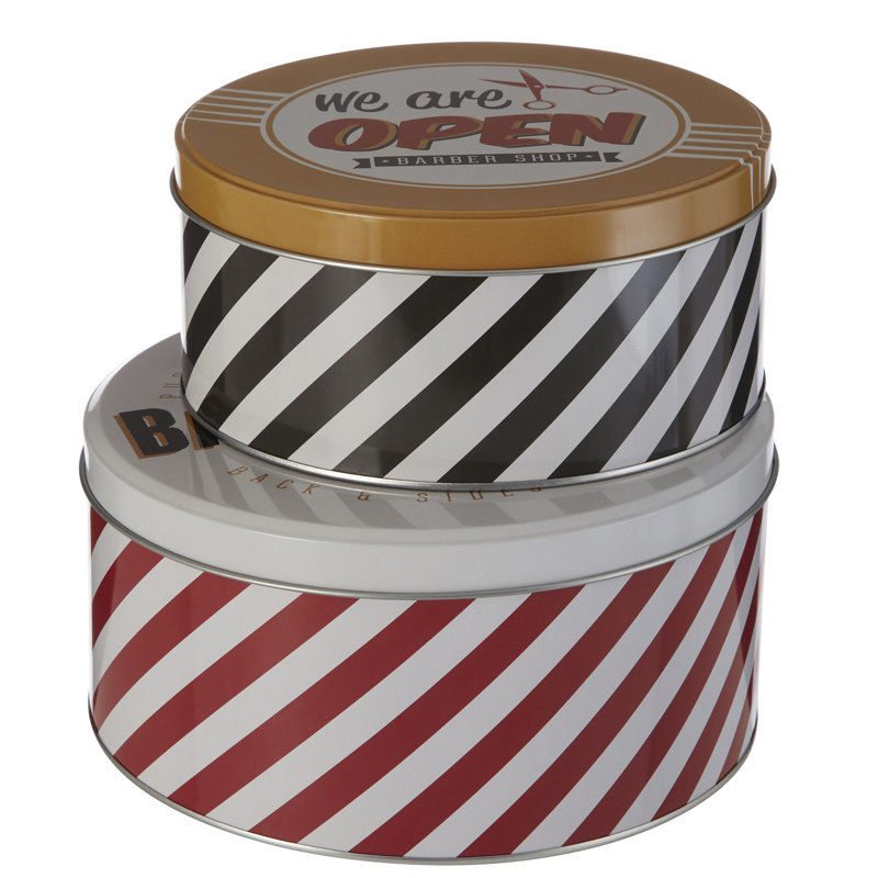 Metal Canister - Set of 2