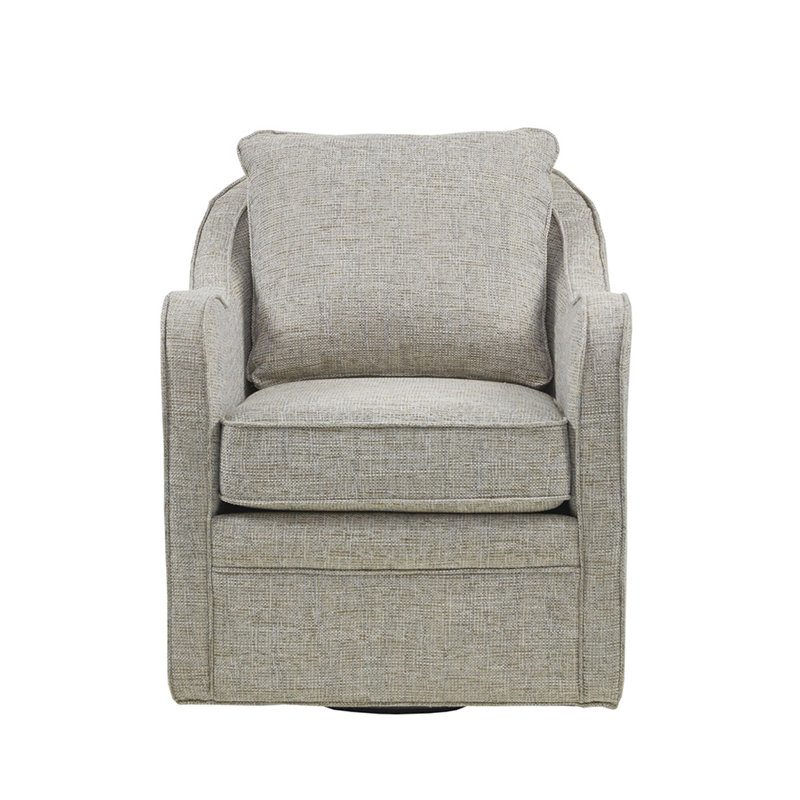 Fauteuil pivotant à large siège