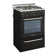 Prestige 23.5" 4 burner 2.3 cu. ft. Freestanding Gas Range with Convection Oven