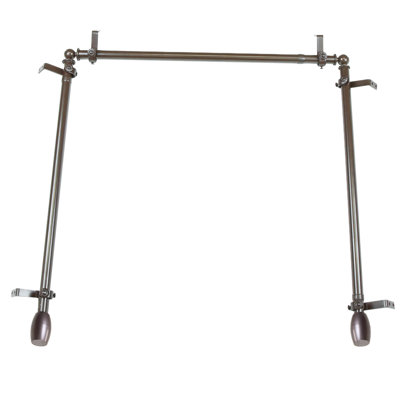 Tringle à rideaux simple Maymie