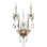Ralph Lauren Alessandra 2 Light Large Candle Wall Light