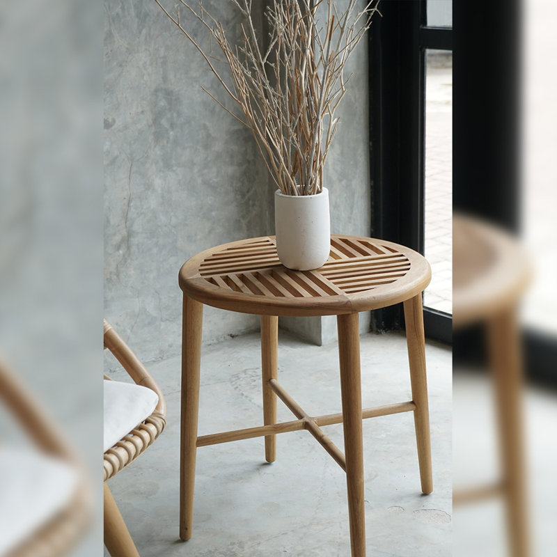 Table d'appoint Coastal au fini naturel