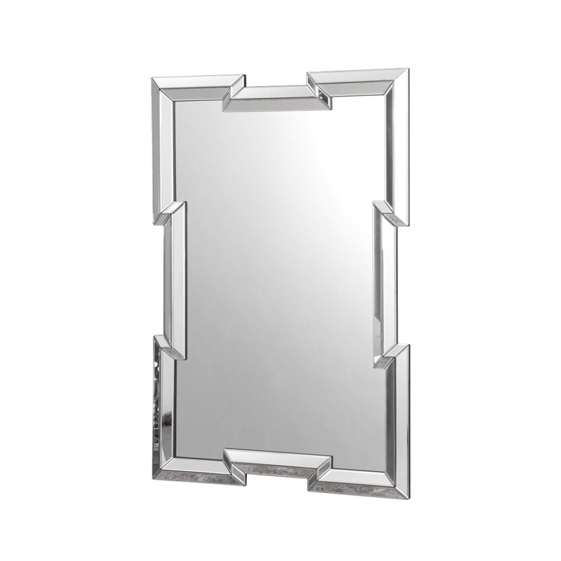 Nadia Glass Flat Wall Mirror