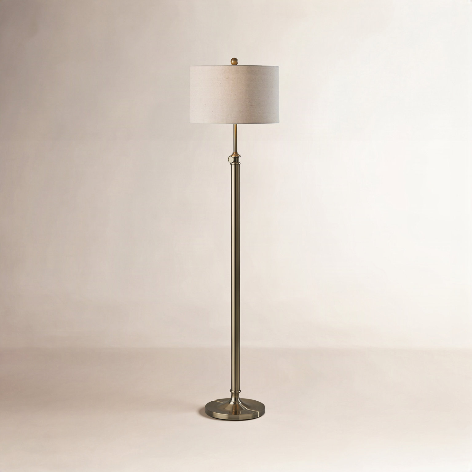 Elita 65.5'' Floor Lamp, Antique Brass