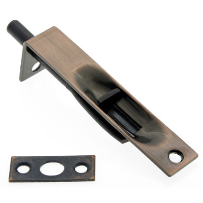 Solid Brass Flush Bolt with Square End