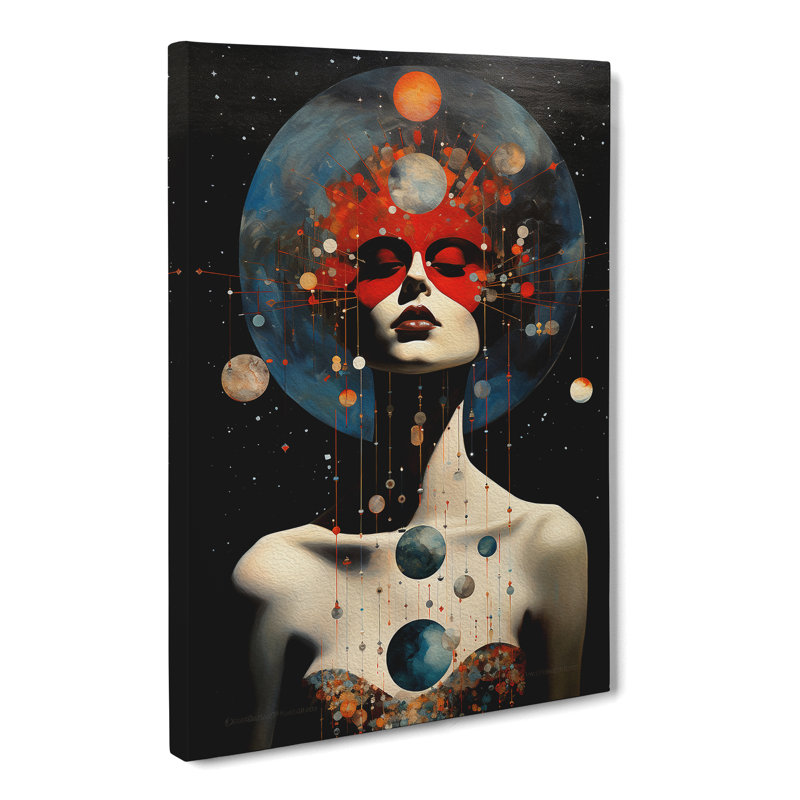 Universe Dadaism No.2 - No Frame Print, 76cm H x 50cm W x 3cm D