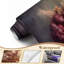 Papier peint adhésif rétro vintage Moody Botanical Oil Art, tons de bourgogne riche, 69 po x l 96 po, amovible, papier mural en PVC, décoration murale auto-adhésive pour chambre à coucher, bureau à domicile-655773054