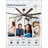 72" Ceiling Fans with Lights, Brown Indoor/Outdoor Ceiling Fan with Remote APP Control, 8 Blades Dimmable Timer Reversible Quiet DC Motor 6 Speeds-1264867505-1264867510-1264867509