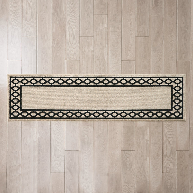 Jean Pierre New York Christine Border Machine Washable All Loop Tufted Rugs 1-Piece