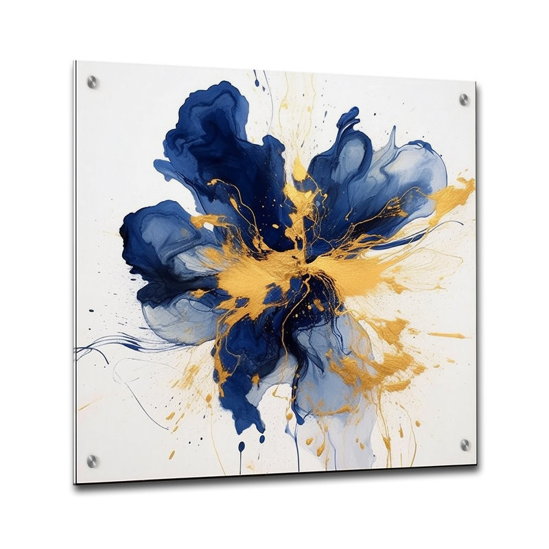 Art mural en acrylique Lajada, H 36 po x l 36 po