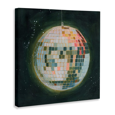 "Disco Ball in Space", art mural par Grace Popp