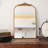 Kherington Antique Gold Arched Vintage Mirror-491751010