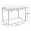 Paradox Upholstered Vanity Stool