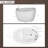 Japanese 47.24'' x 31.5'' Freestanding Air Plastic / Acrylic Bathtub with Faucet