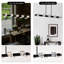 Lustre 10 lumières (ampoules G9 incluses)
