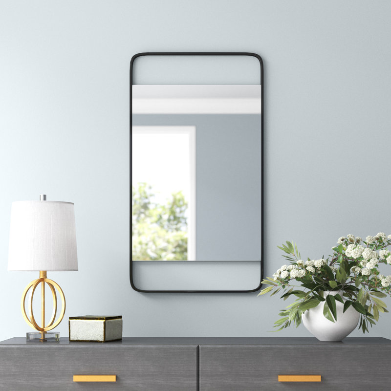 Miroir d'appoint Evghenia, Noir