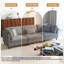 3 - Piece Upholstered Corduroy Modular Sectional with Pillow Back and Solid Wood Legs-771323893