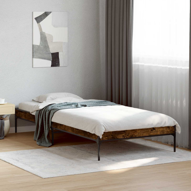 Bed, Smoked Oak