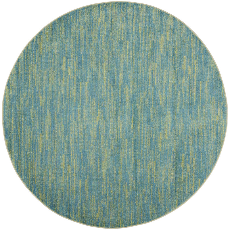 Yitsel Abstract Rug, Round 6'