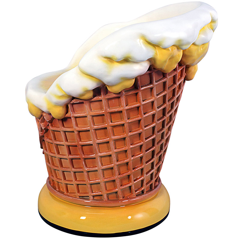 Ice Cream Parlor Sculptural Chair