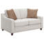 Ensemble de canapé à accoudoirs inclinés 2 pièces Janelda Beige-912237678