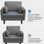 Upholstered Armchair-1075161003