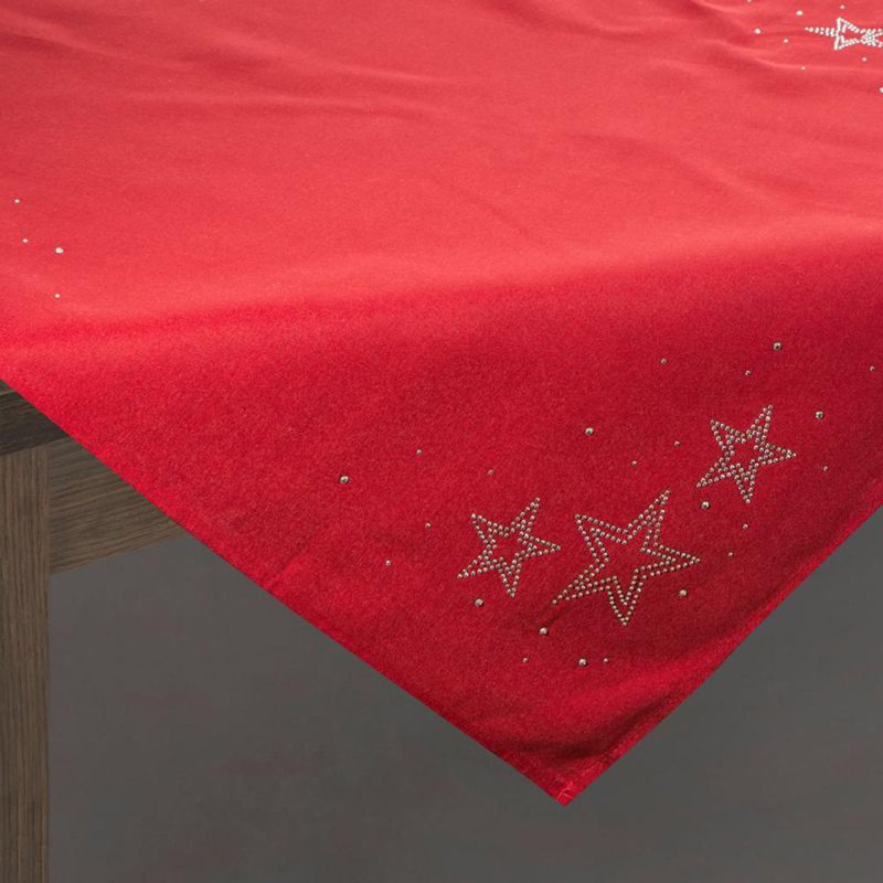 Aurelia Tablecloth 85X85 Cm Red