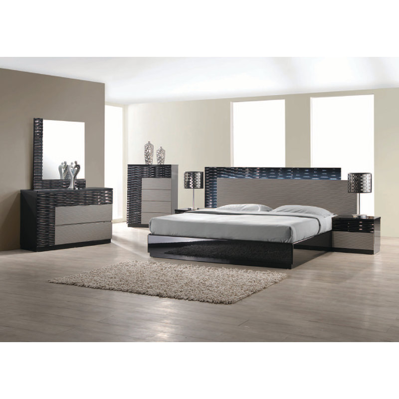 Table de chevet noire Kahlil 