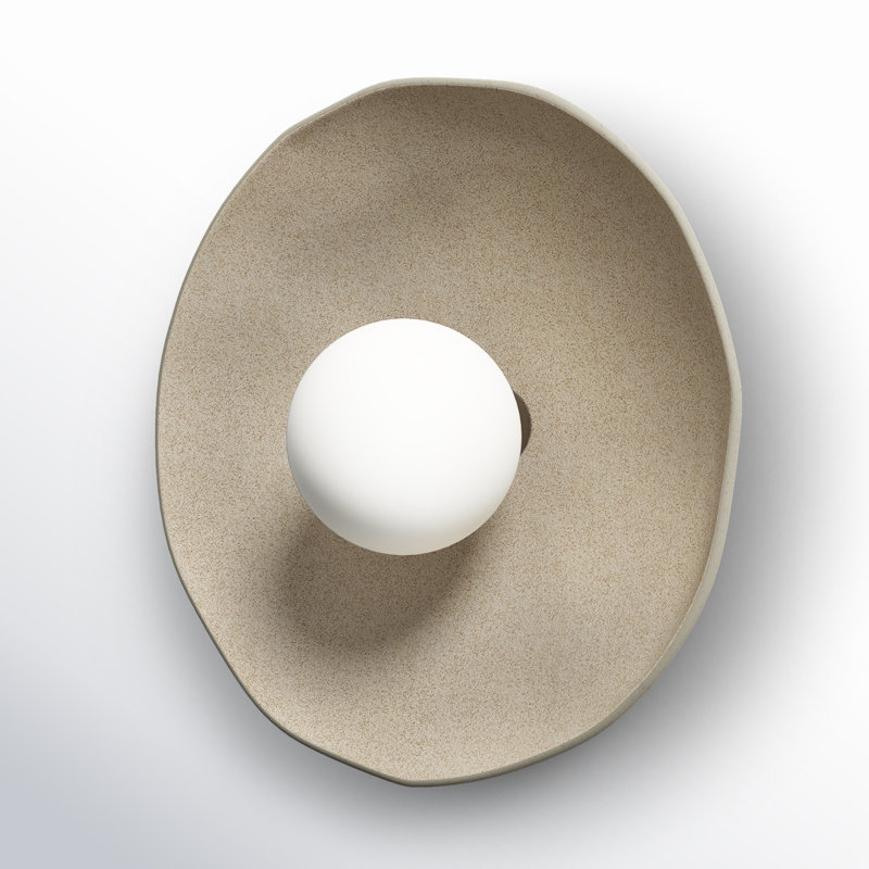 Tulipe 1 - Light Flush Mounted Sconce