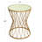 Artem Glass Top End Table
