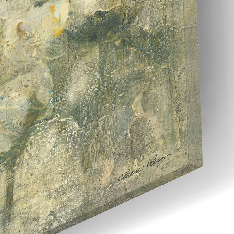 «Hollyhocks Panel 1» par Cheri Blum, art mural en verre acrylique, H 24 po x l 12 po