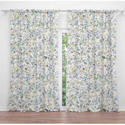 Jihane Room Darkening Curtain Pair