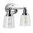Reba Iron/Seeded Glass Classic Cottage LED Vanity Light-710652011