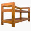 Solid Wood Storage Bench