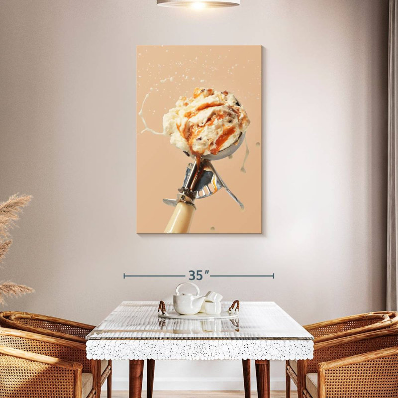 Yarlin, cuillère à glace, H 45 po x l 30 po