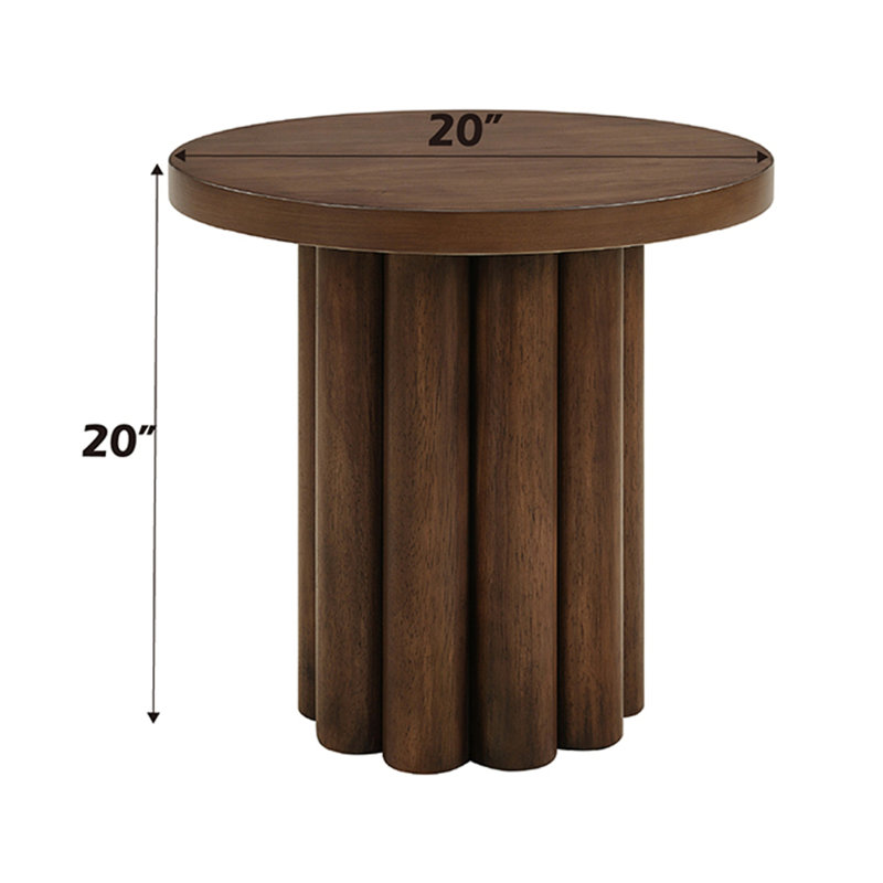 Sanat Round End Table