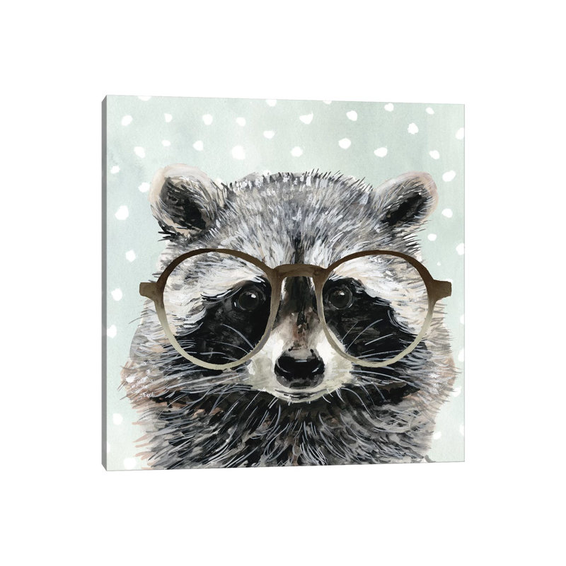 Four-eyed Forester IV 1 Piece Wrapped Canvas Painting, 30.48 cm H x 30.48 cm W