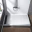 Base de bac de douche à seuil simple de l 60 po x P 32 po avec ensemble de bonde et couvercle de bonde inclus, antidérapant-65273734-36500003