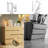 Fluted 6 Drawer Dresser, Large Chest of Drawers for Bedroom-1891584450