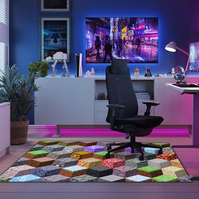 Tapis de jeu pour enfants Pixel Block