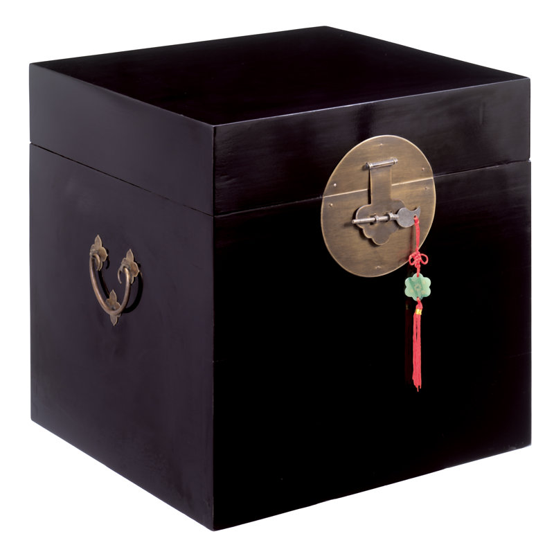 Hangzhou Blanket Chest, Black Lacquer