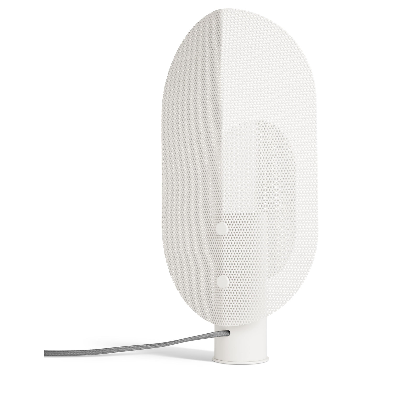Filter Metal Novelty Lamp, White