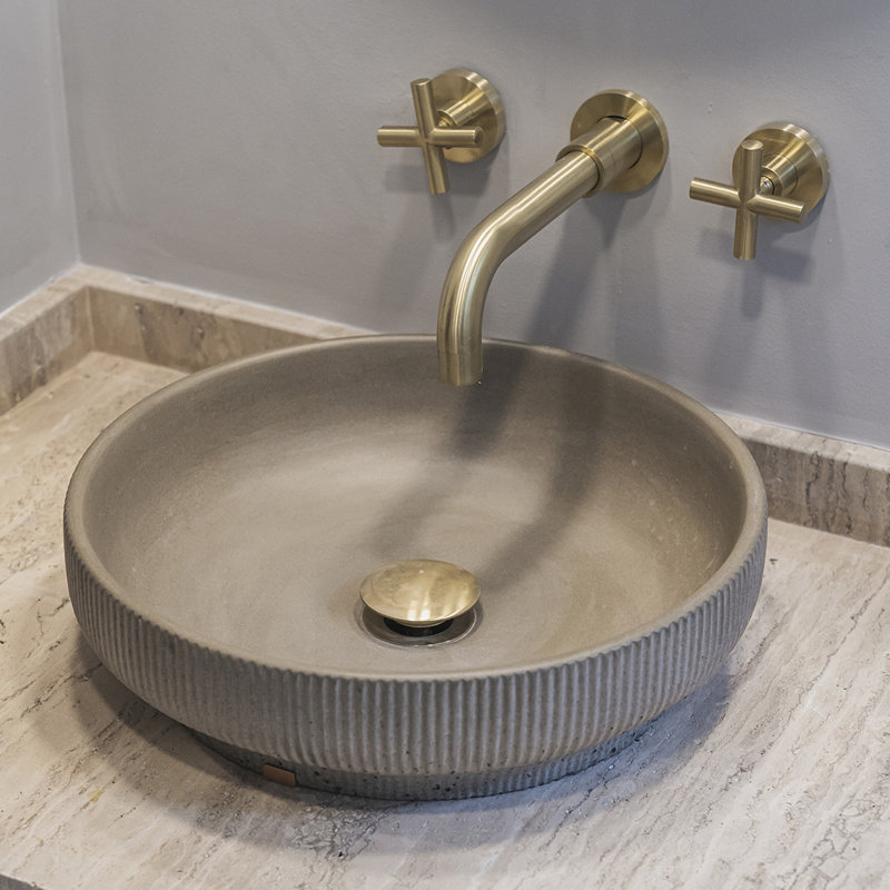 Lotus 14.5'' L Bathroom Sink, Antilles Orange