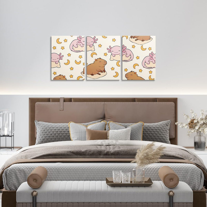 3 Piece Wrapped Canvas Print